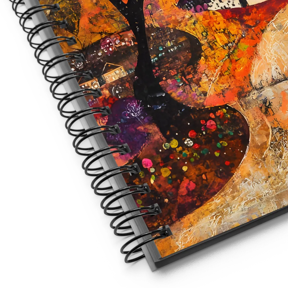 Whispers of an Enchanted Evening | Spiral Notebook