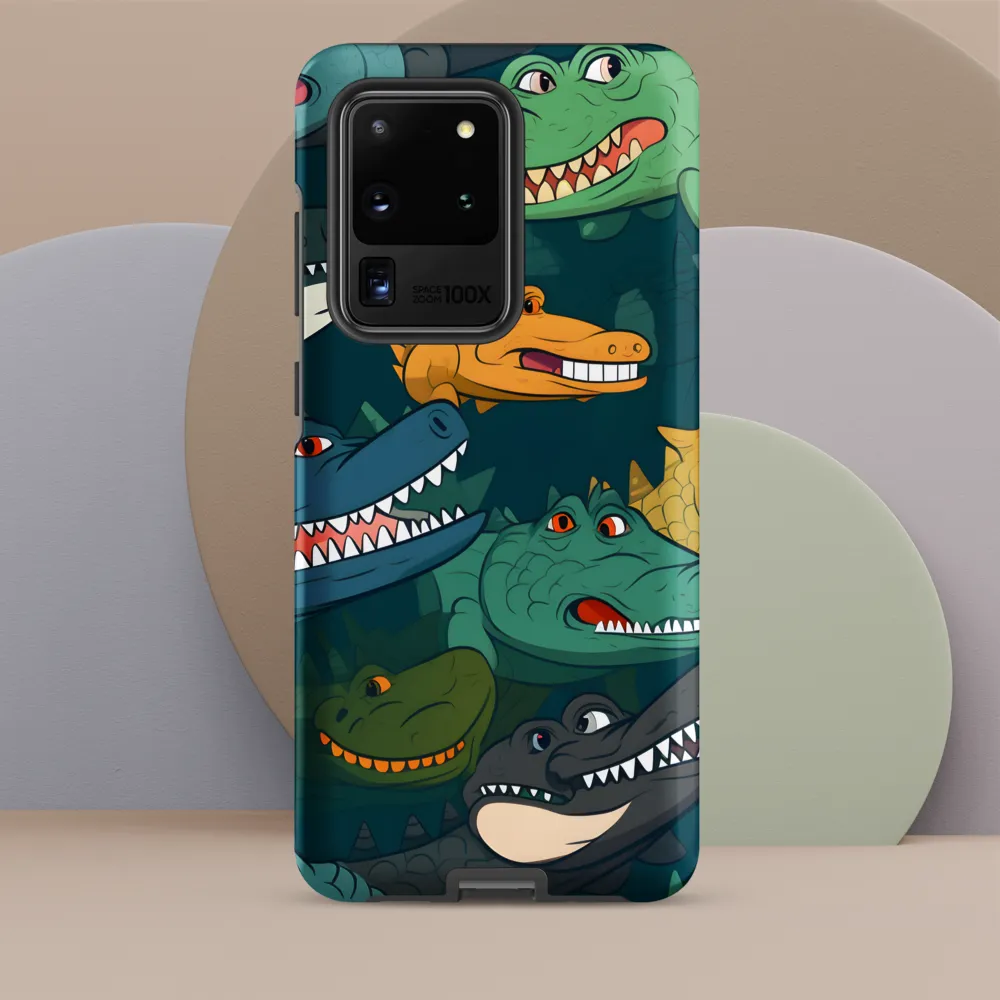 Cheerful Crocodilian Parade