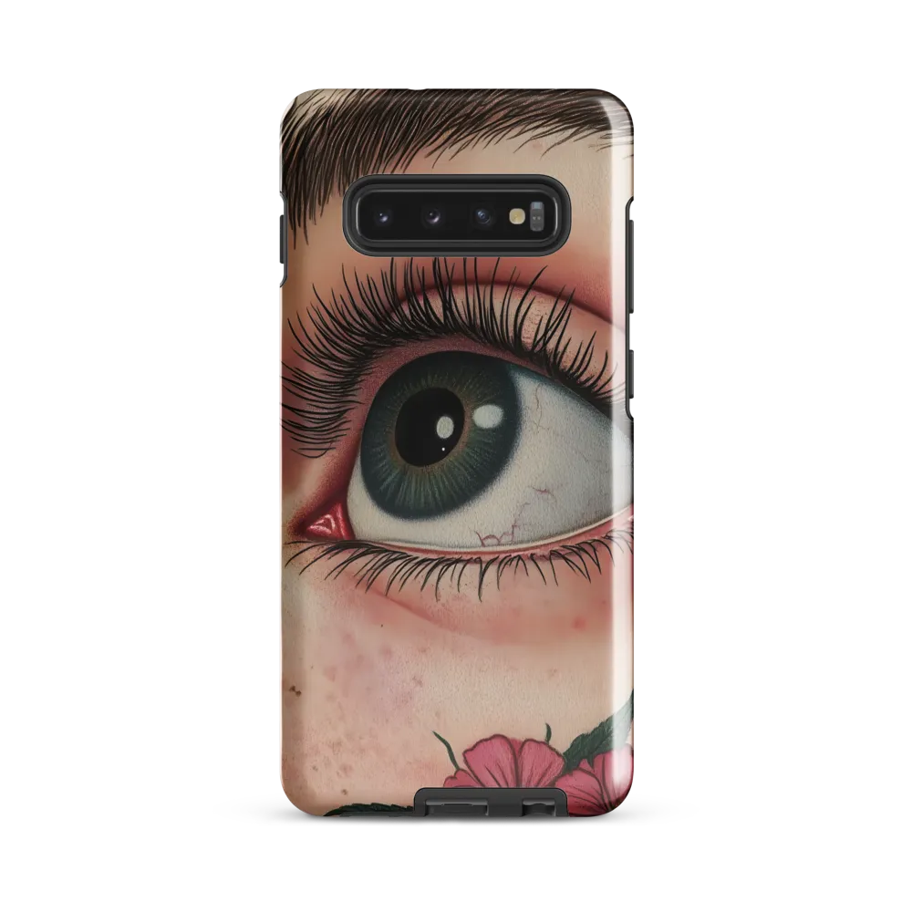 The Introspective Gaze | Phone Case |  S10 Plus | Tough Case | Glossy