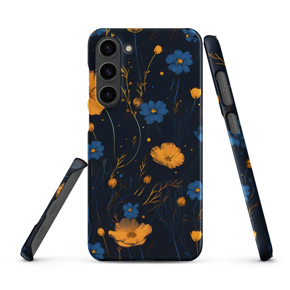 Nocturnal Blossoms | Phone Case |  S23 Plus | Snap Case | Matte