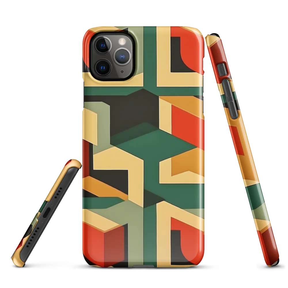 Dynamic Geometry: An Exploration of Form | Phone Case |  11 Pro Max | Snap Case | Glossy