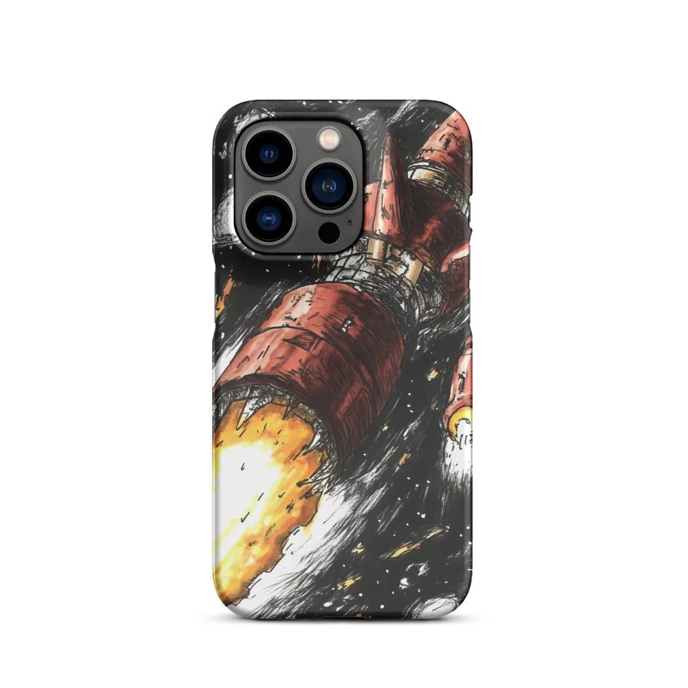 Ignition in the Abyss | Phone Case |  14 Pro | Snap Case | Matte