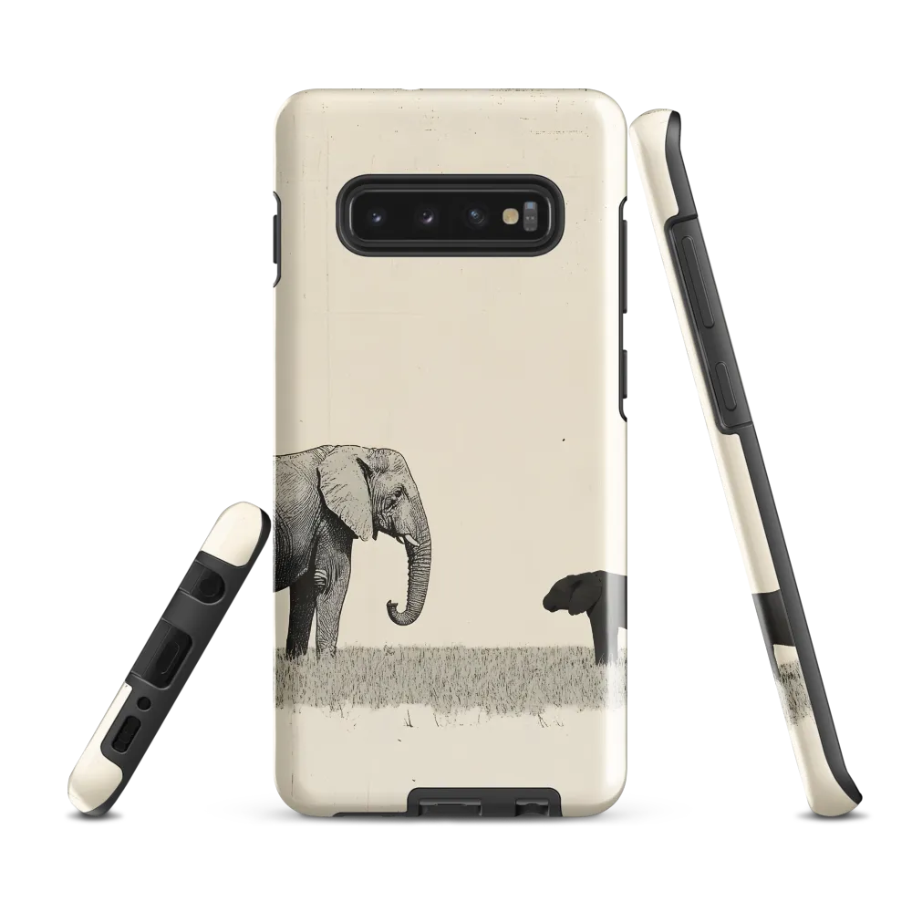 Contrasting Companions | Phone Case |  S10 Plus | Tough Case | Glossy