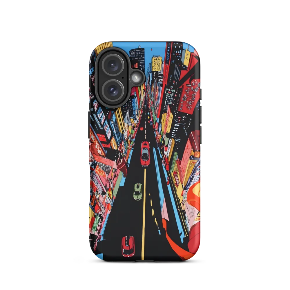 Urban Symphony: A Bird's-Eye View of Life | Phone Case