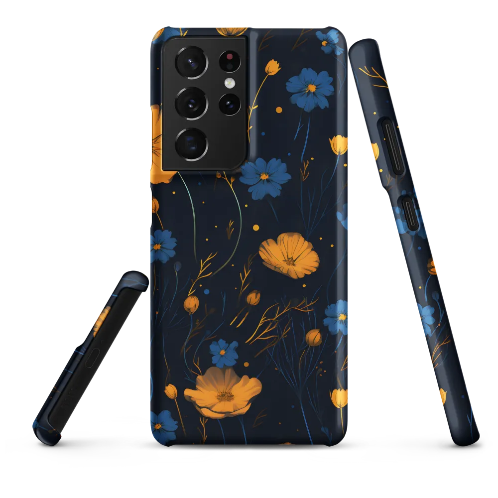 Nocturnal Blossoms | Phone Case |  S21 Ultra | Snap Case | Matte