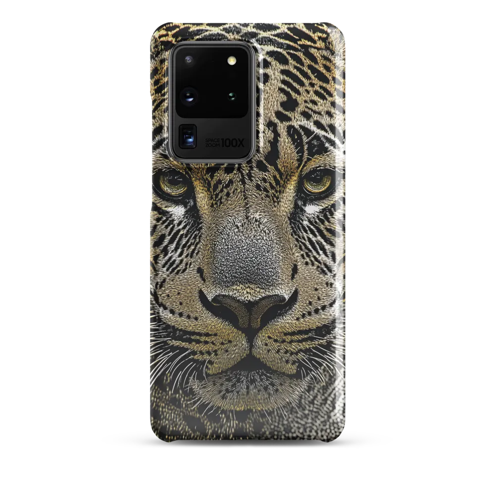 The Majestic Gaze: Portrait of a Leopard