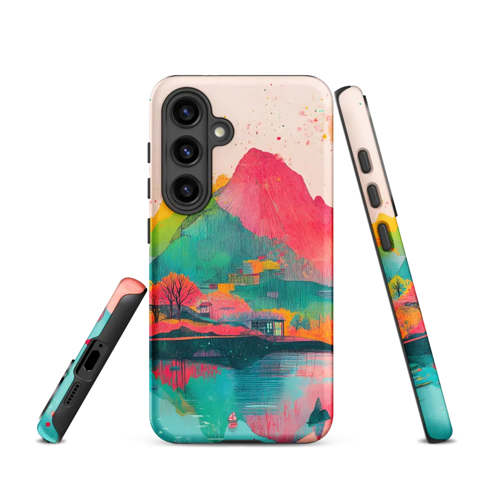 Vibrant Serenity: A Surreal Landscape