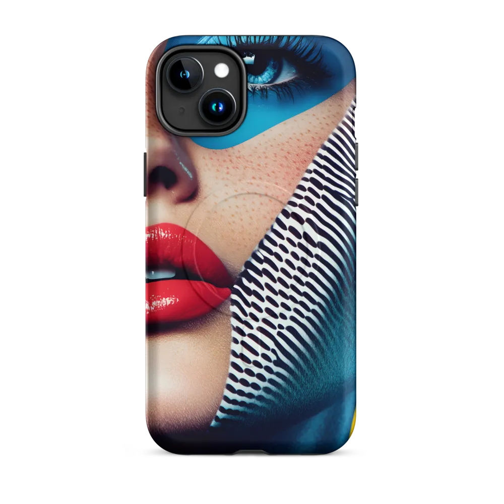 Bold Expressions: A Modern Portrait | Phone Case |  15 Plus | MagSafe® Tough Case | Matte