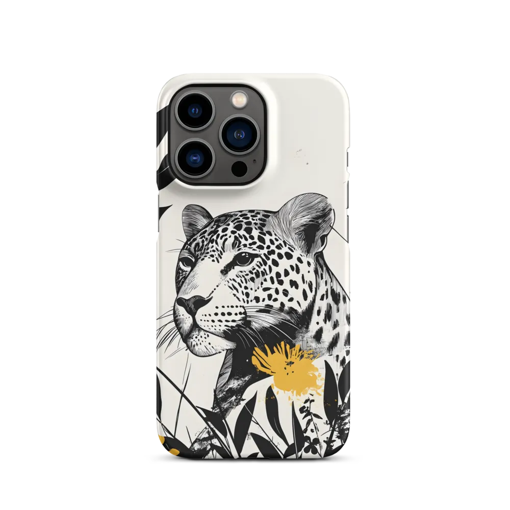 Majestic Leopard Amongst Flora
