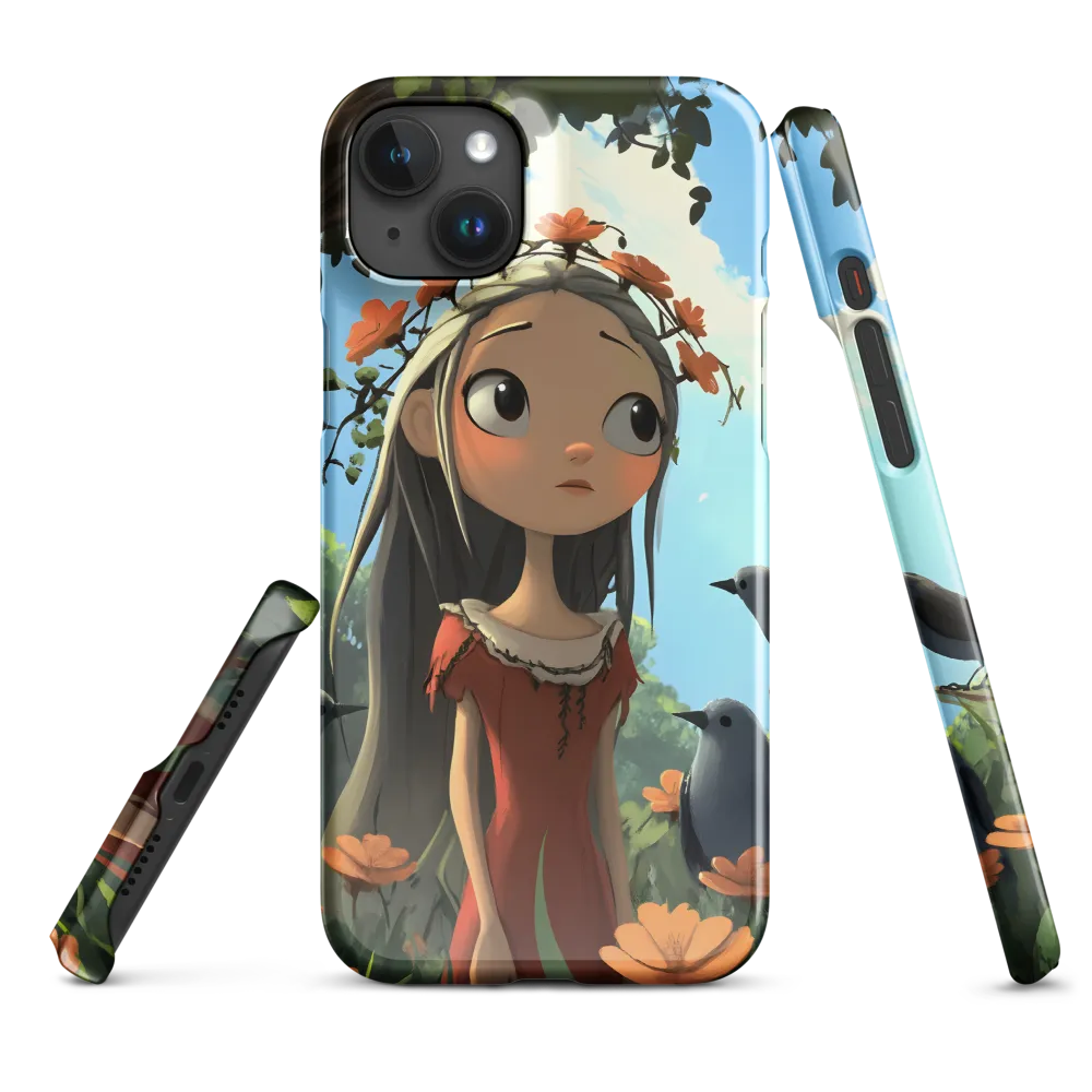 Whispers of Nature | Phone Case |  15 Plus | Snap Case | Glossy