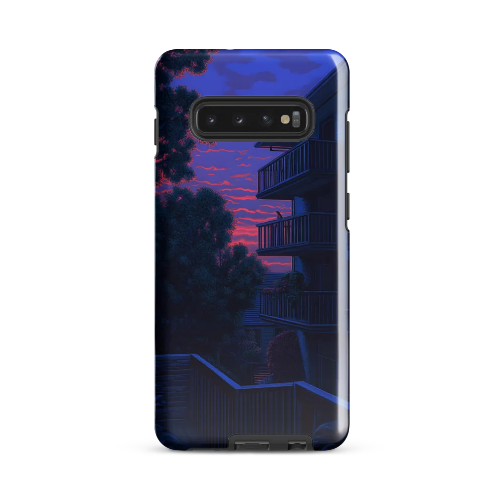 Urban Serenity at Dusk | Phone Case |  S10 Plus | Tough Case | Glossy