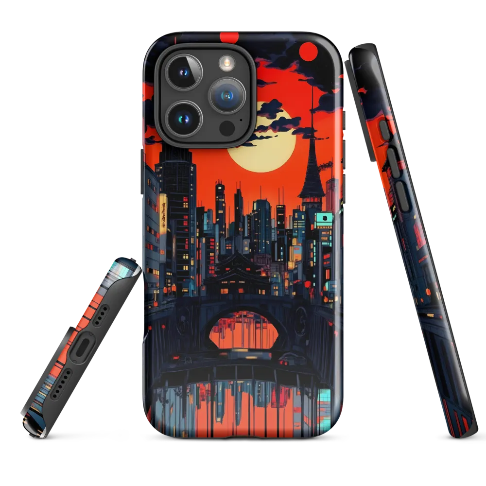 Nightfall in a Neon City
