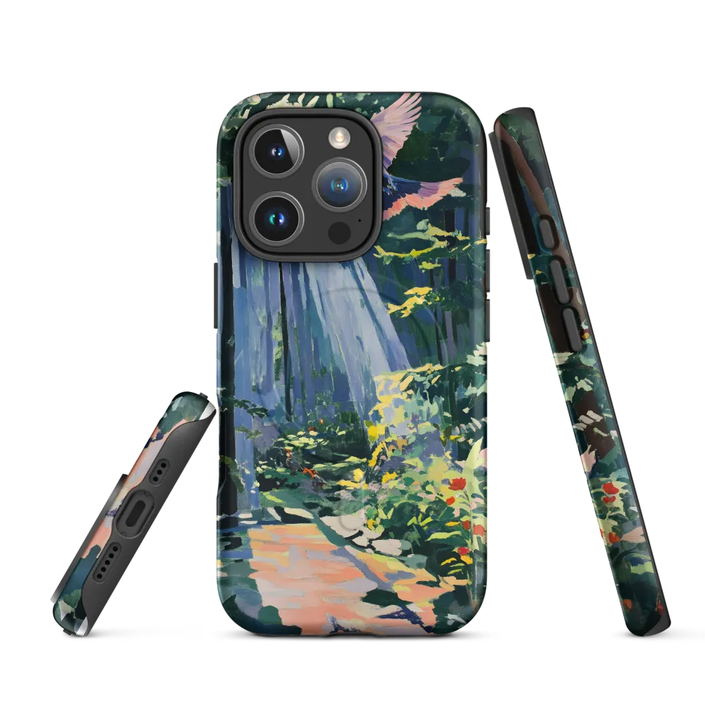 Flight of Light: A Serene Forest