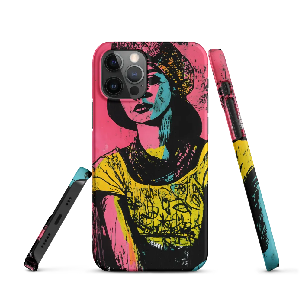 Urban Elegance: A Graffiti Portrait