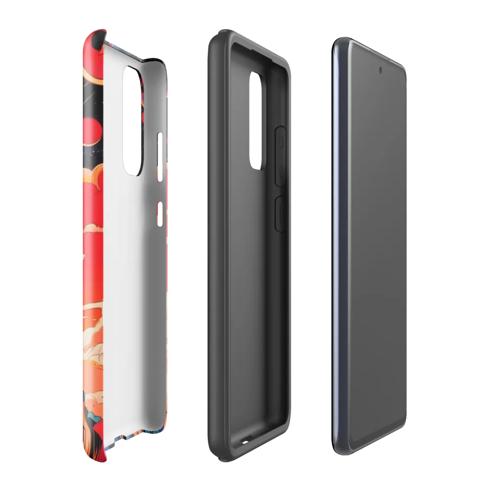 Cosmic Contemplation | Phone Case |  S20 FE | Tough Case | Glossy