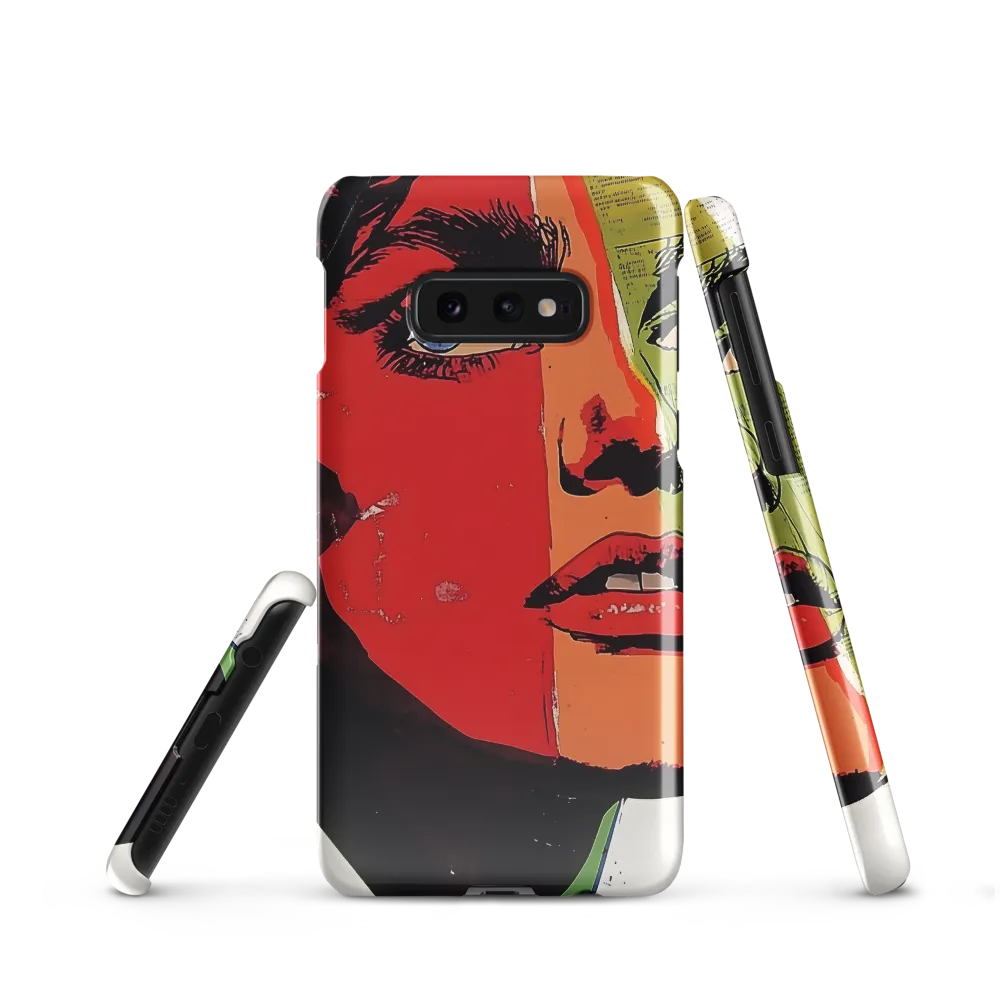 Vibrant Expressions: A Pop Art Portrait