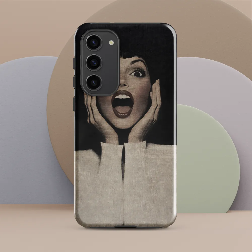 Eloquent Expression | Phone Case |  S23 Plus | Tough Case | Glossy
