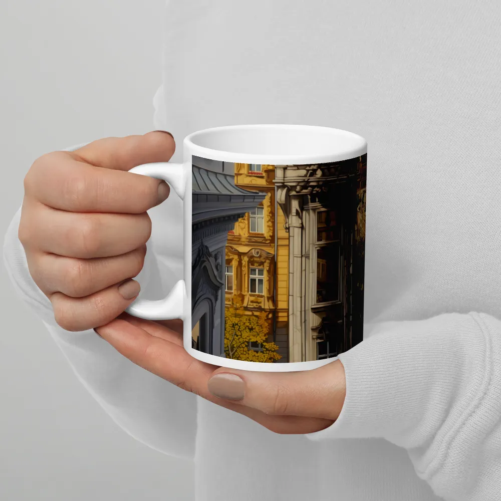 Urban Harmony: A View from Within | Mug with White inside | 11 oz