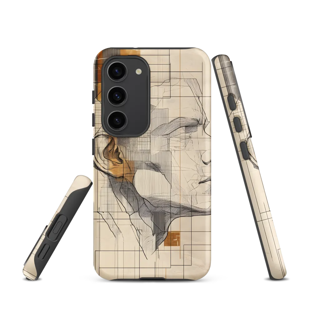 Geometric Reverie | Phone Case |  S23 | Tough Case | Matte