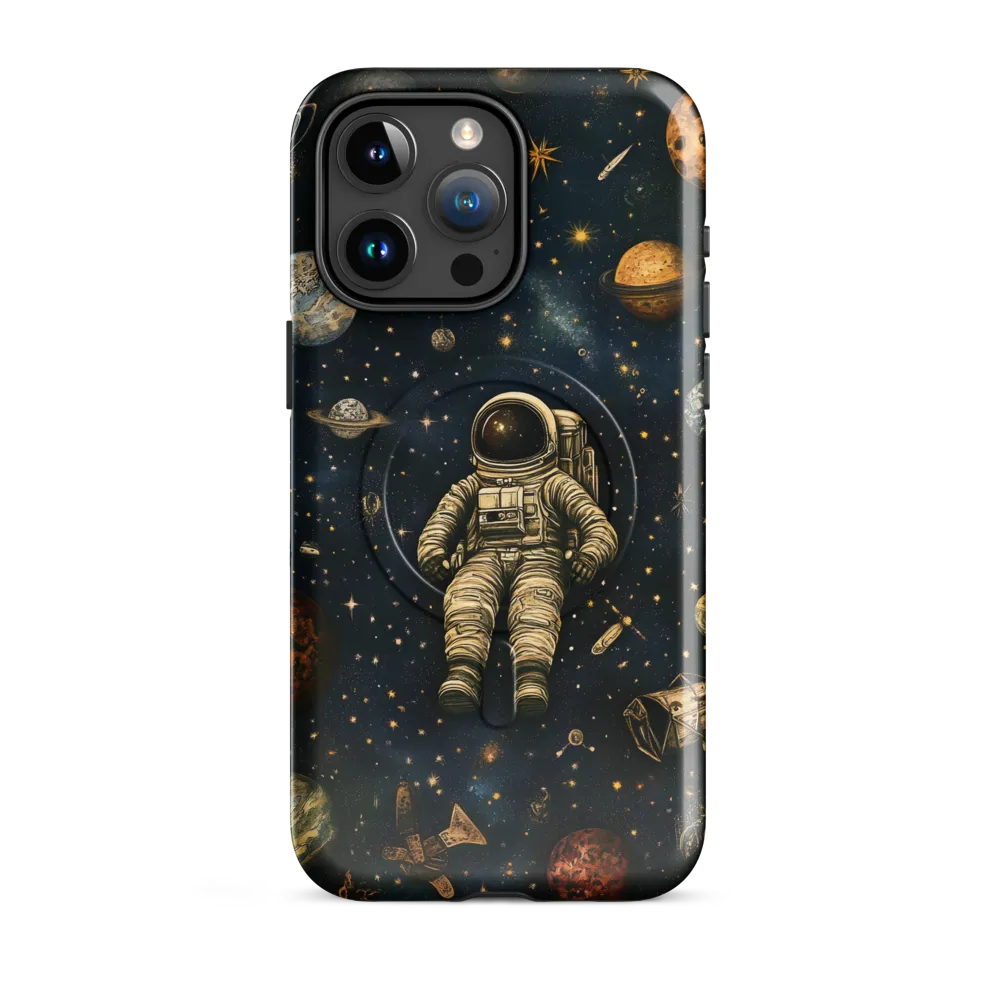 Cosmic Voyage: An Astronaut's Solitude
