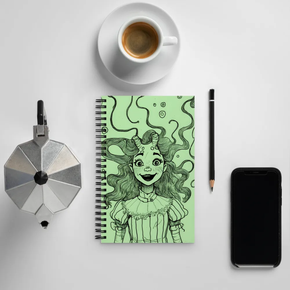 Whimsical Serenity | Spiral Notebook