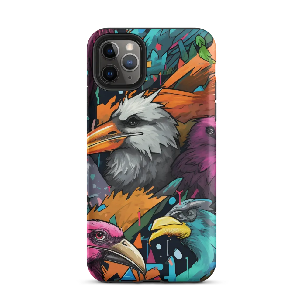 Avian Vortex: A Celebration of Color and Form