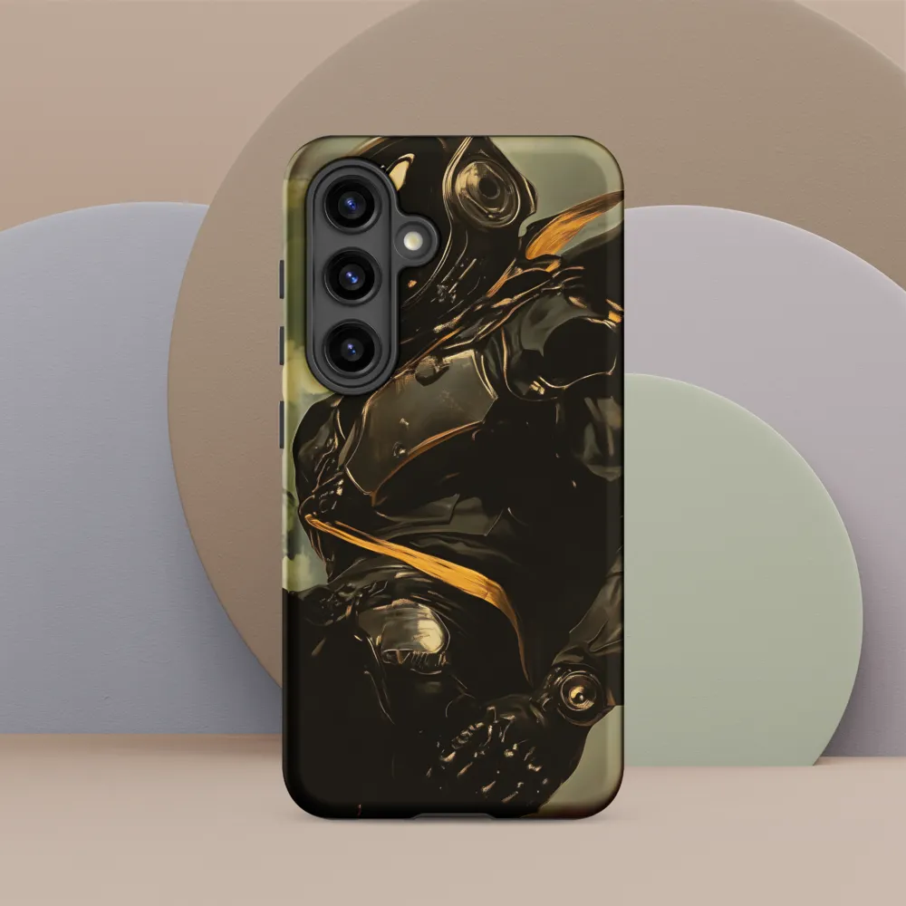Ethereal Explorer: The Enigmatic Astronaut | Phone Case |  S24 | Tough Case | Matte