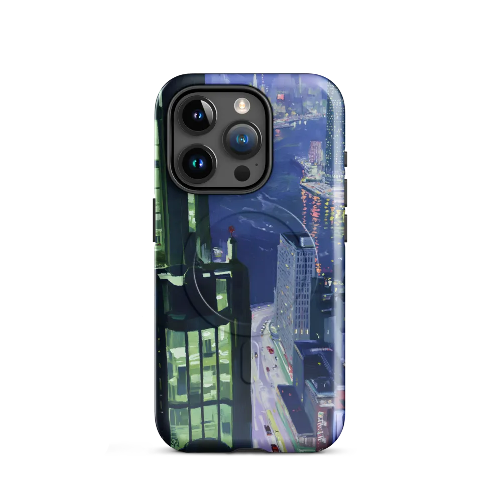 Urban Night Symphony | Phone Case |  15 Pro | MagSafe® Tough Case | Glossy