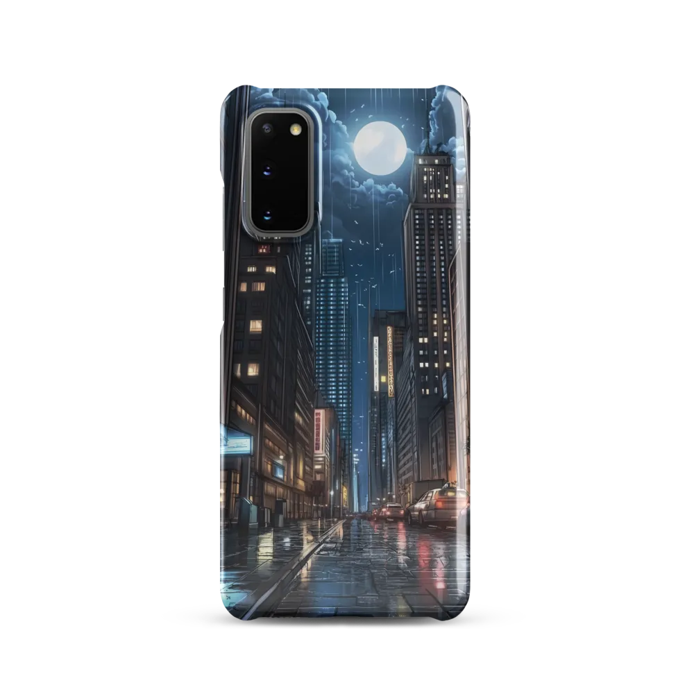 Moonlit Urban Serenity