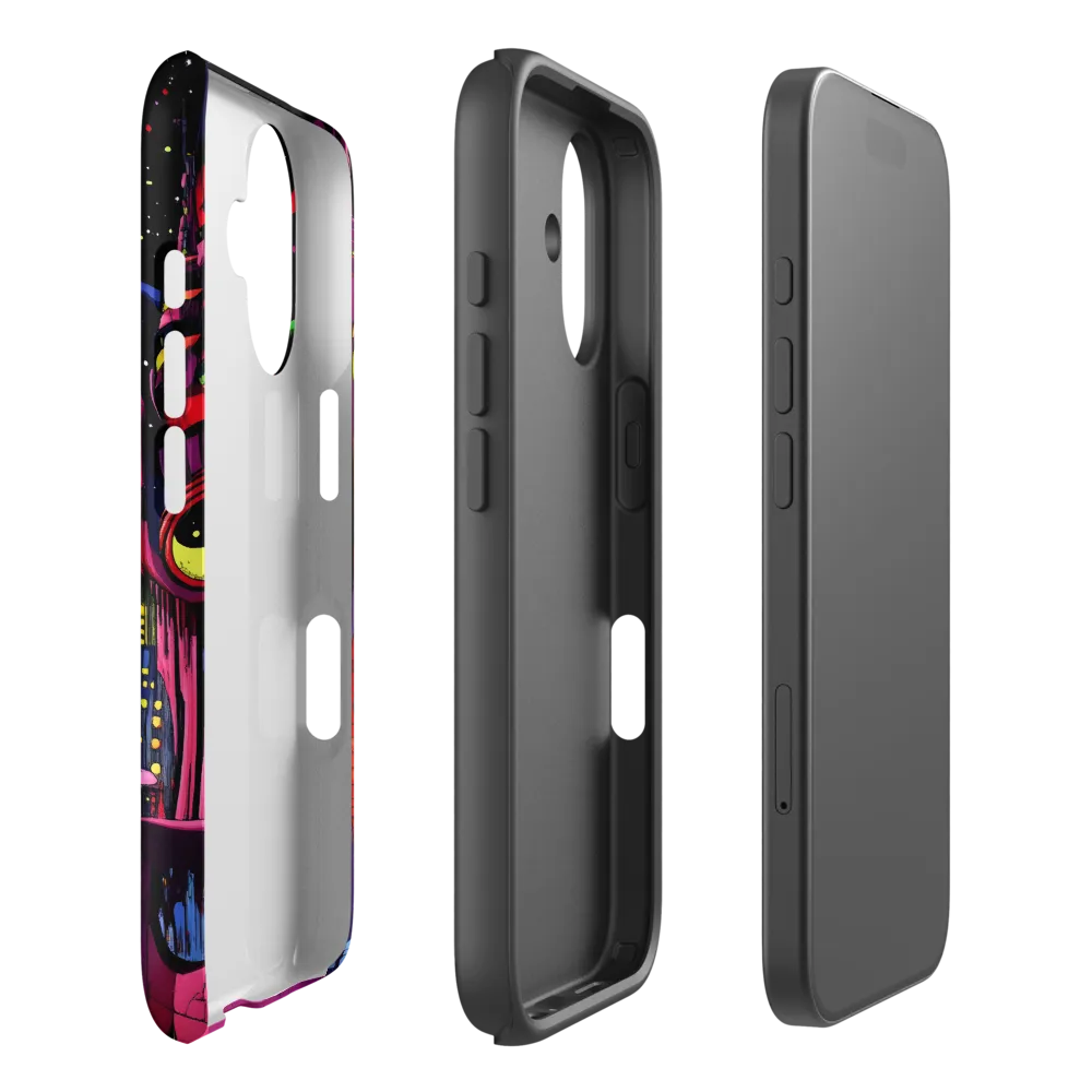 Neon Dreams of a Futuristic City | Phone Case