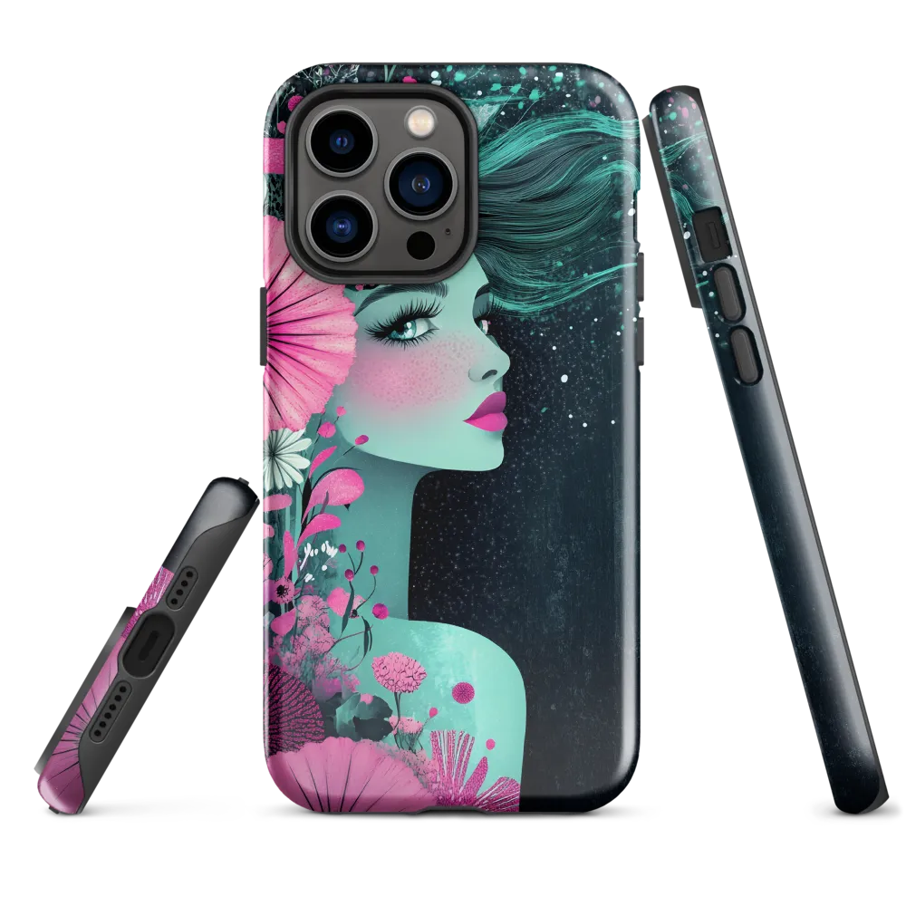 Floral Harmony: Portrait of Serenity