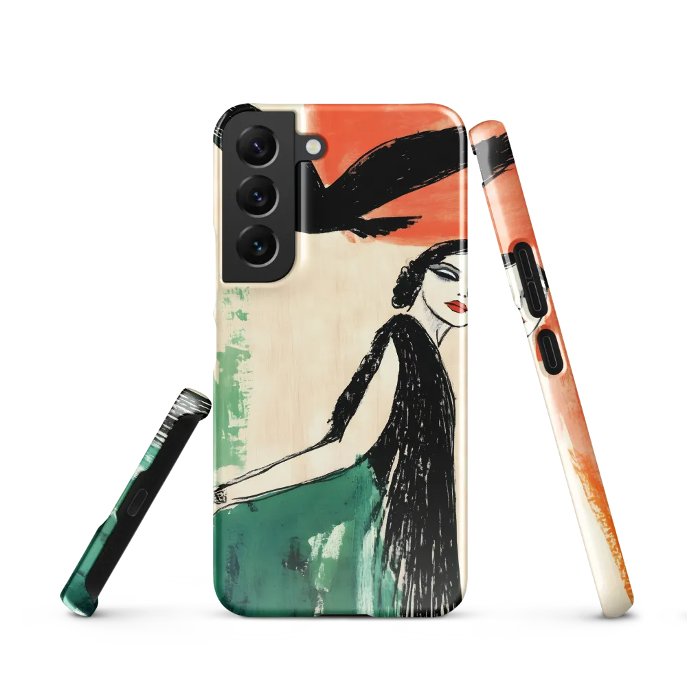 Elegance in Flight | Phone Case |  S22 | Snap Case | Glossy