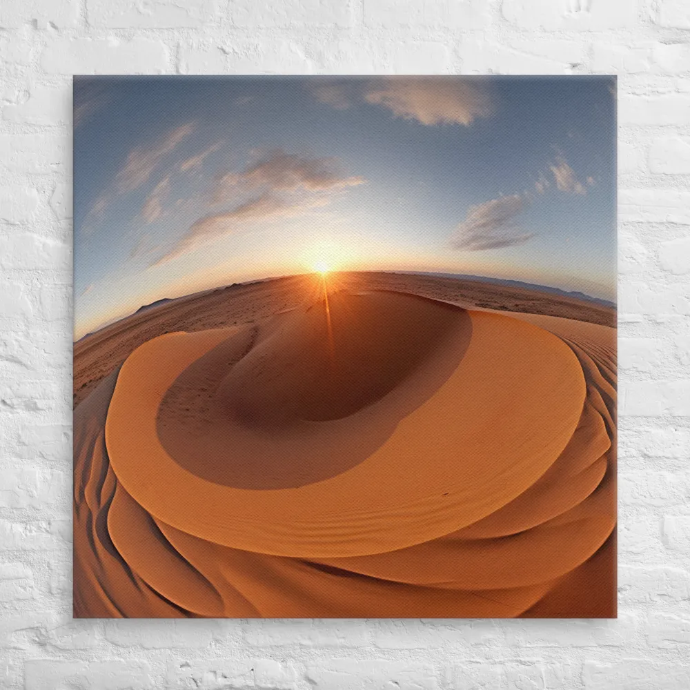 Serenity in Sand | Canvas | 37″×37″
