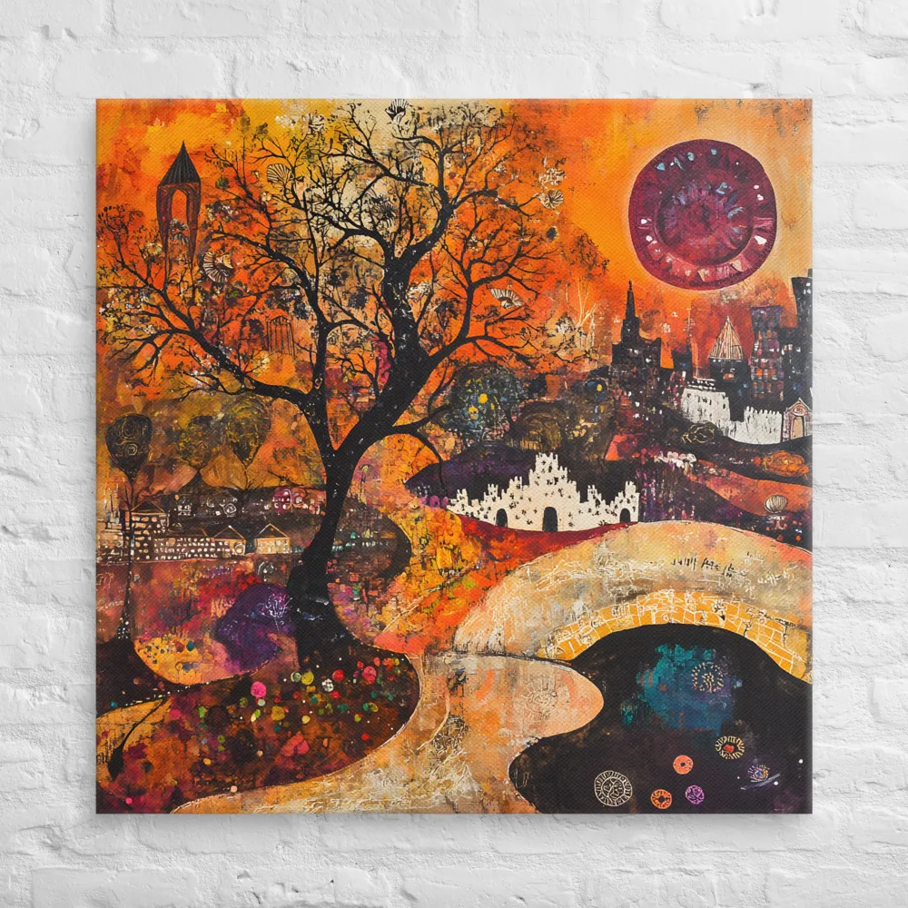 Whispers of an Enchanted Evening | Canvas | 37″×37″