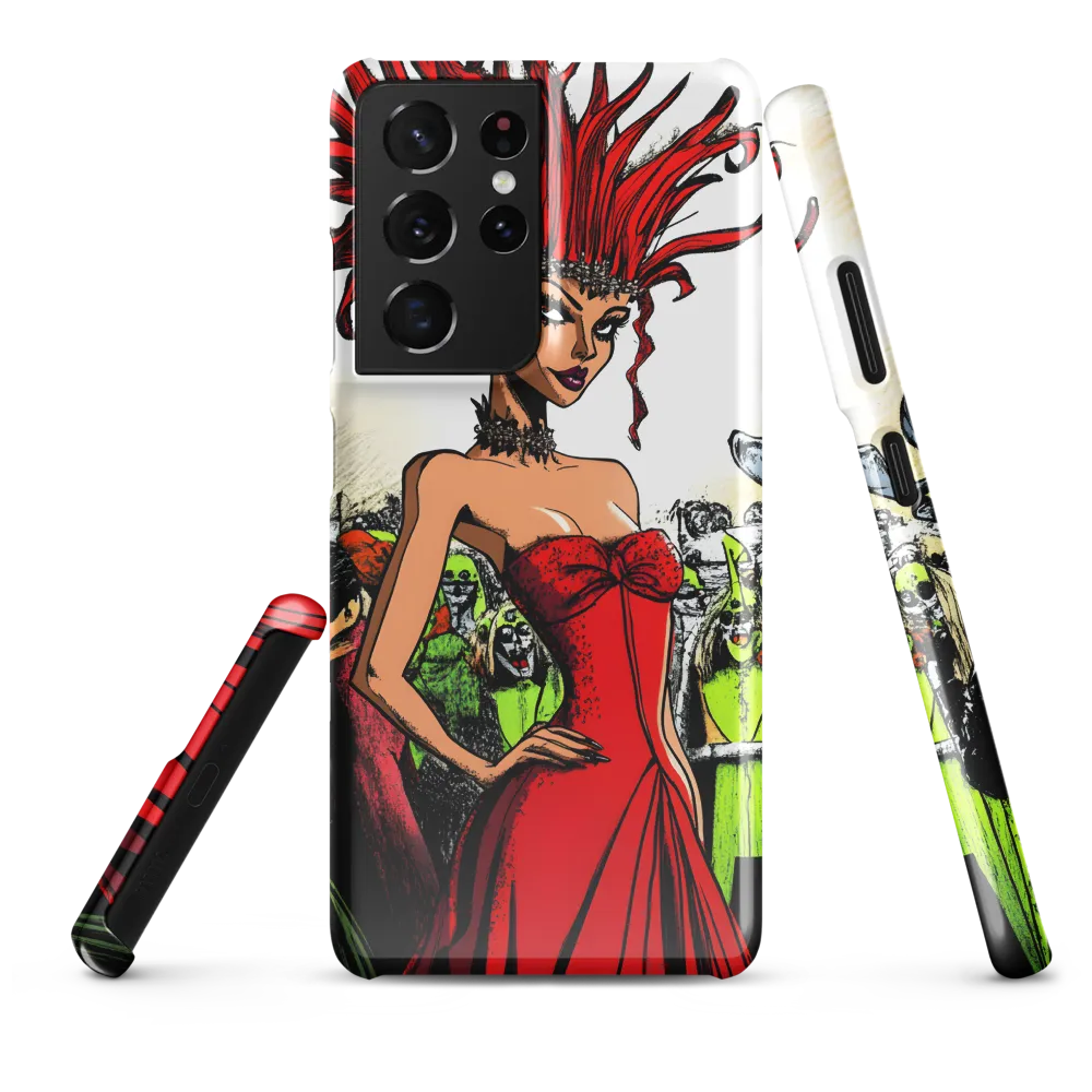 Fiery Elegance: A Fashion Statement