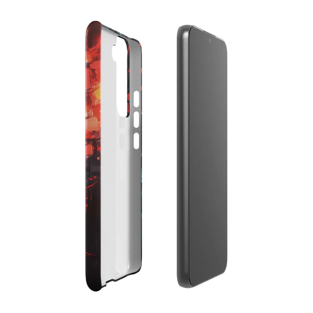 Fragmented Mind: The Silent Struggle | Phone Case |  S22 Plus | Snap Case | Matte