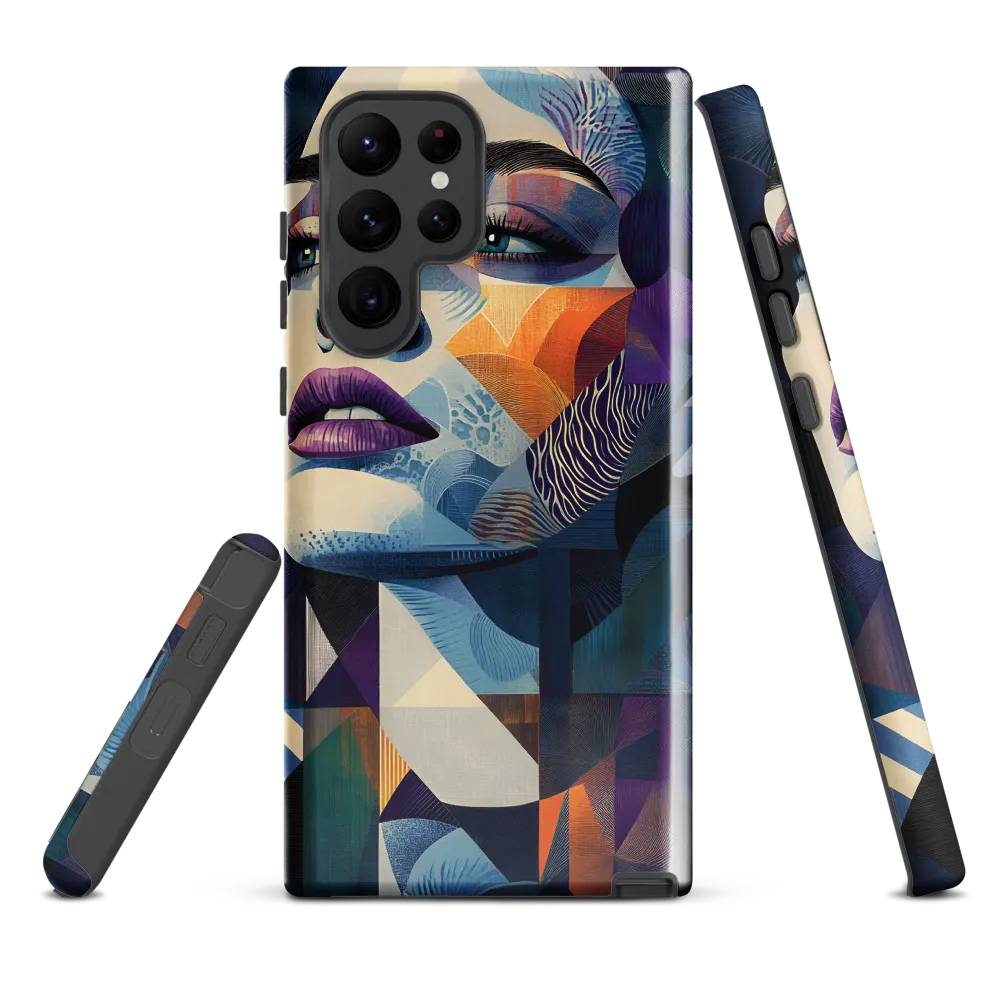 Fragmented Mystery: A Modern Portrait