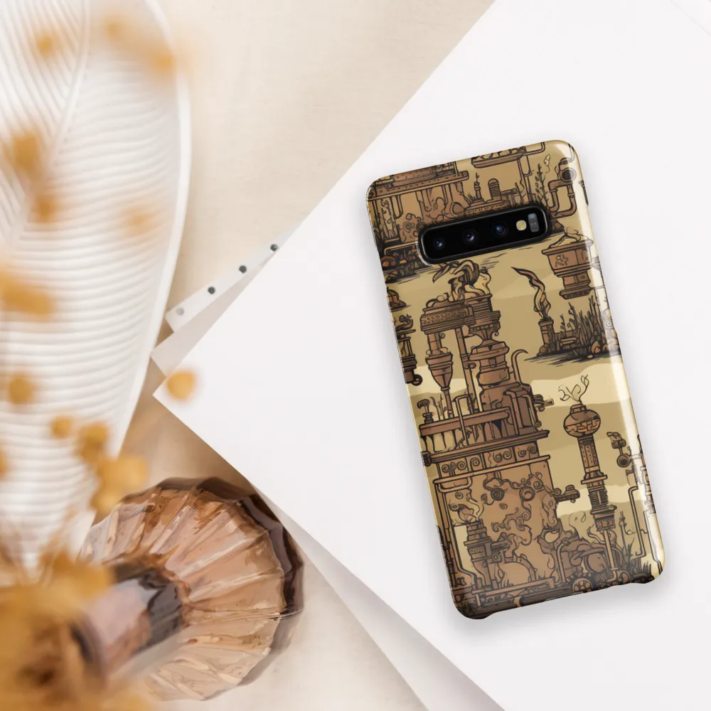 Whimsical Industrial Landscape | Phone Case |  S10 Plus | Snap Case | Glossy