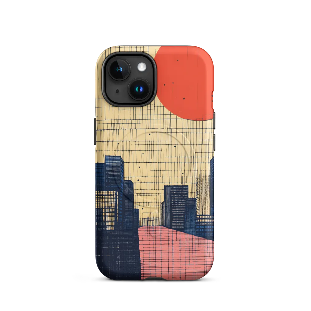 Urban Echoes: A Minimalist Cityscape