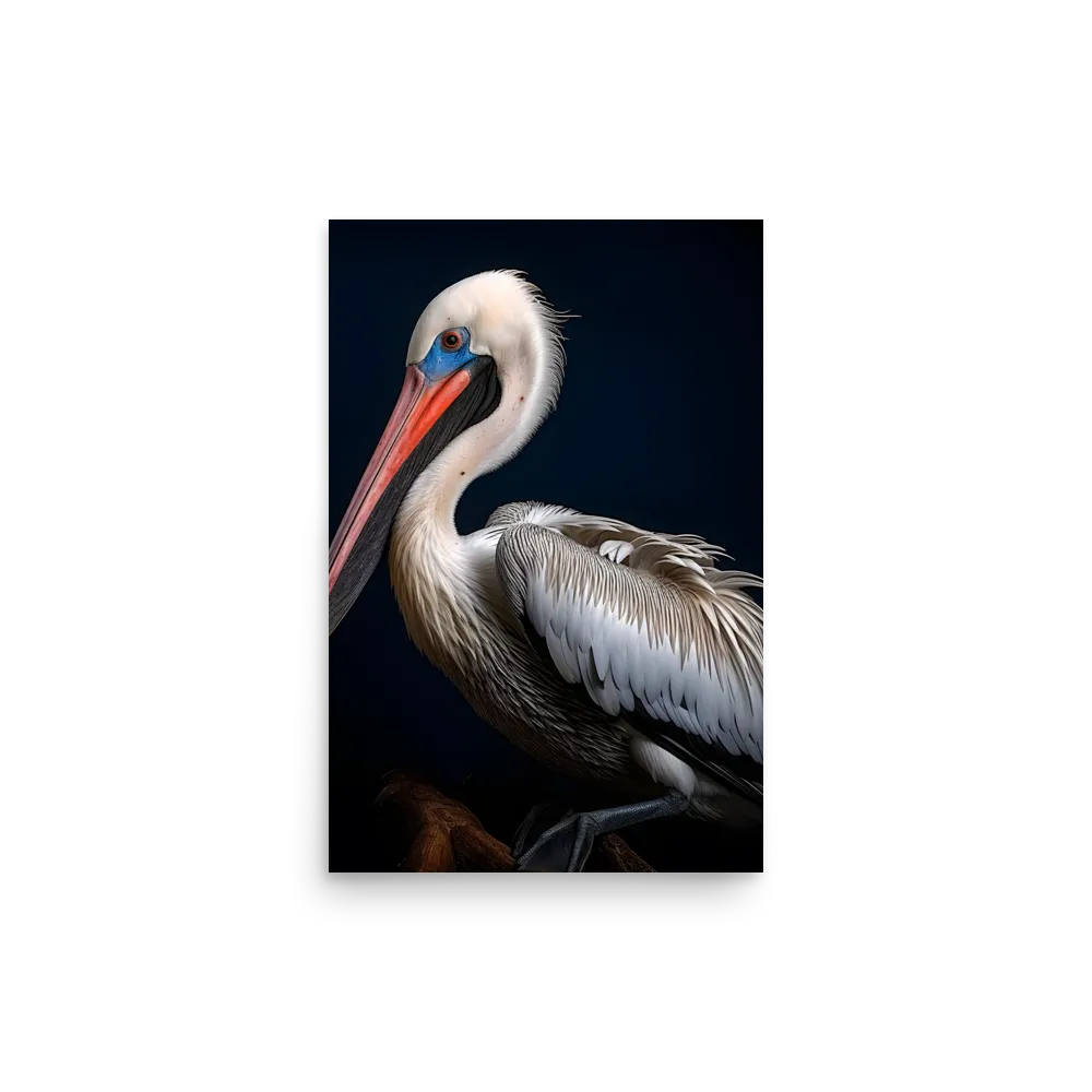 Majestic Pelican Portrait