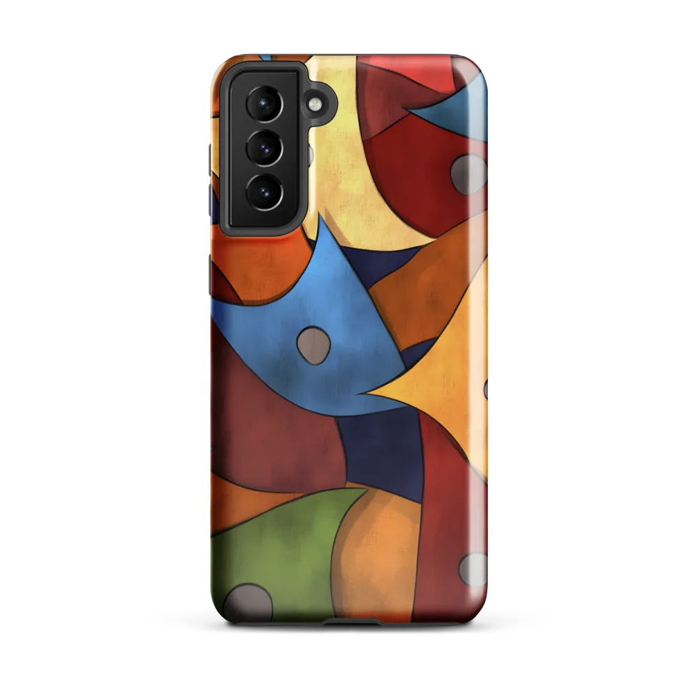 Vibrant Interplay of Shapes