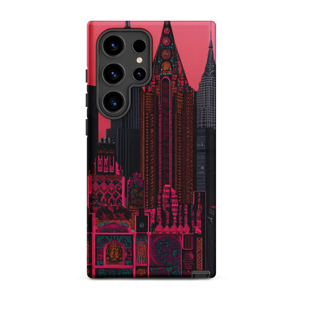 Urban Vibrance: A Digital Exploration of Skyscrapers