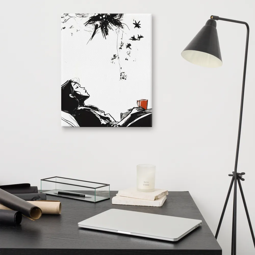 Contemplative Serenity | Canvas | 16″×20″