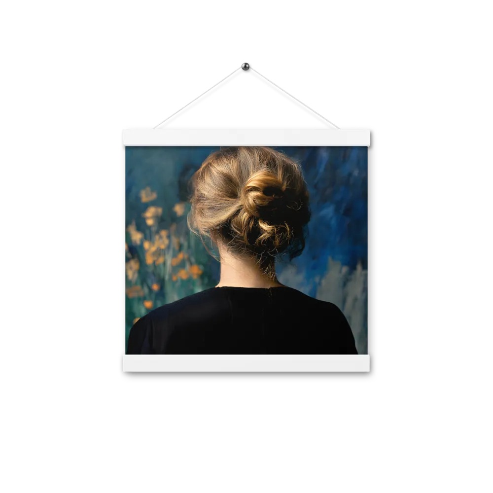Whispers of Tranquility | Poster With White Wood Hanger | 12″×12″