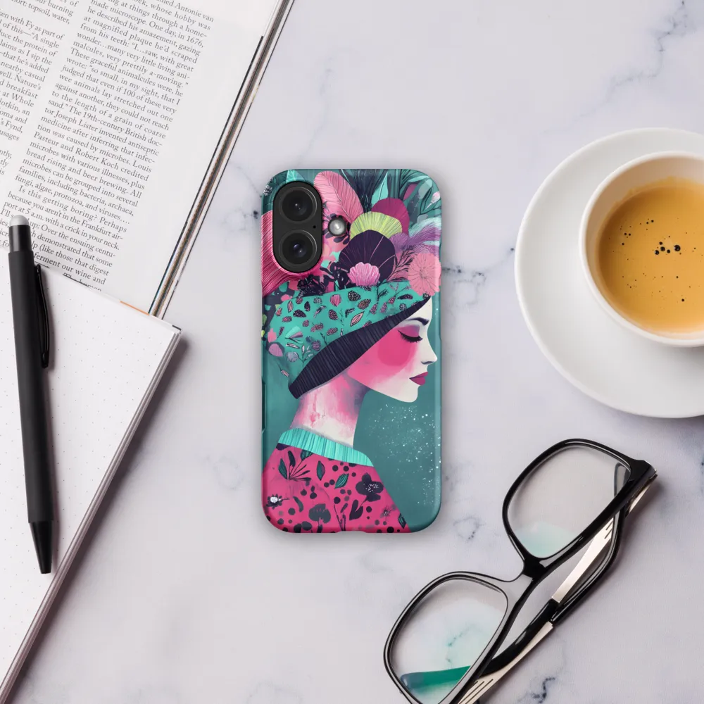 Whimsical Floral Portrait