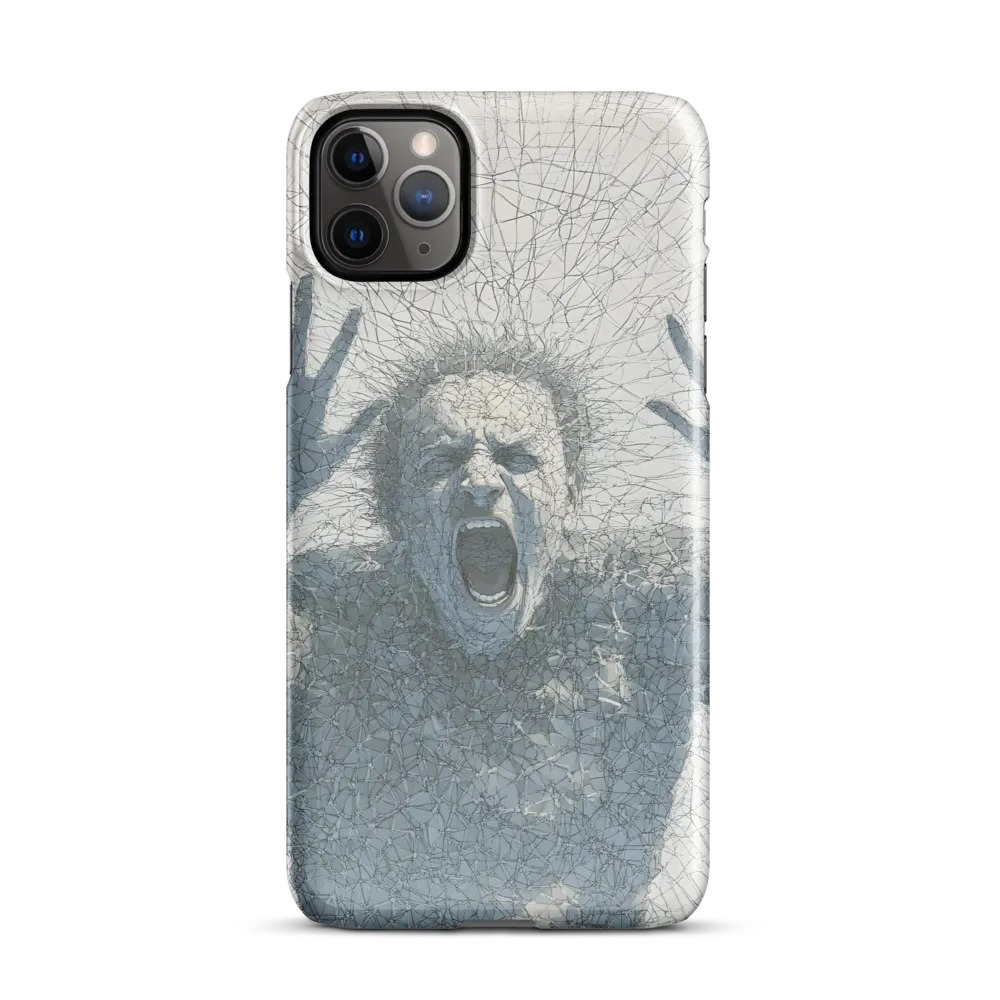 Breaking Free: An Expression of Anguish | Phone Case |  11 Pro Max | Snap Case | Glossy