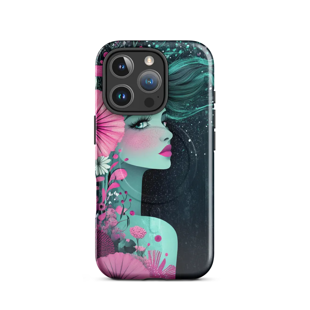Floral Harmony: Portrait of Serenity