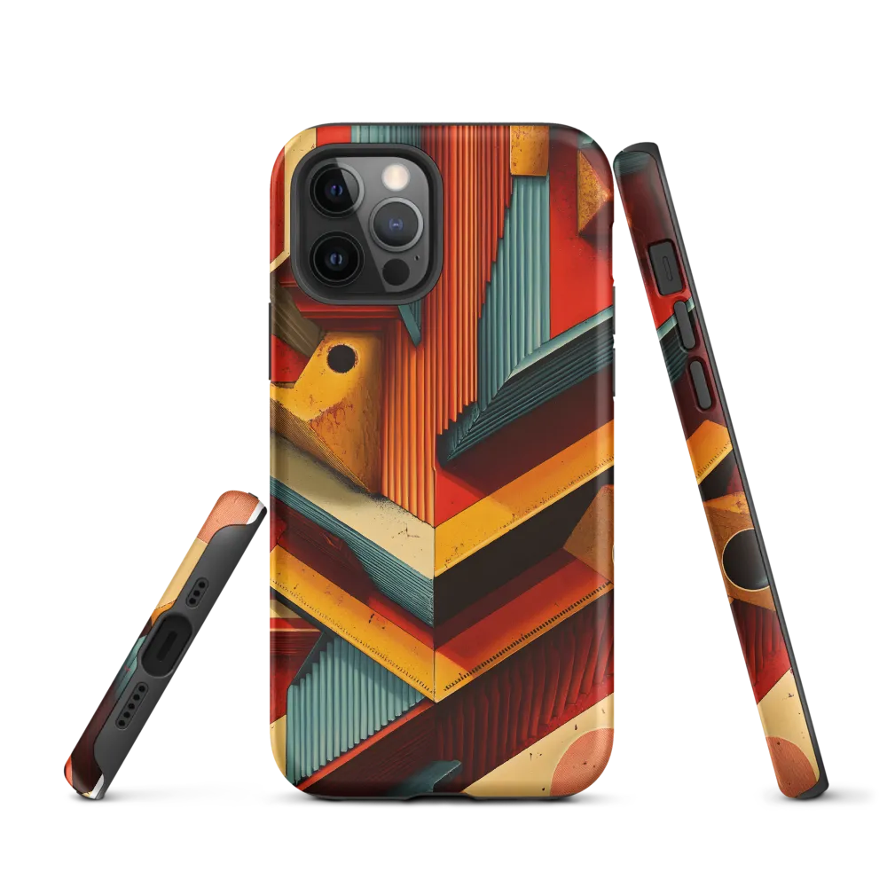 Geometric Harmony | Phone Case |  12 Pro | Tough Case | Matte