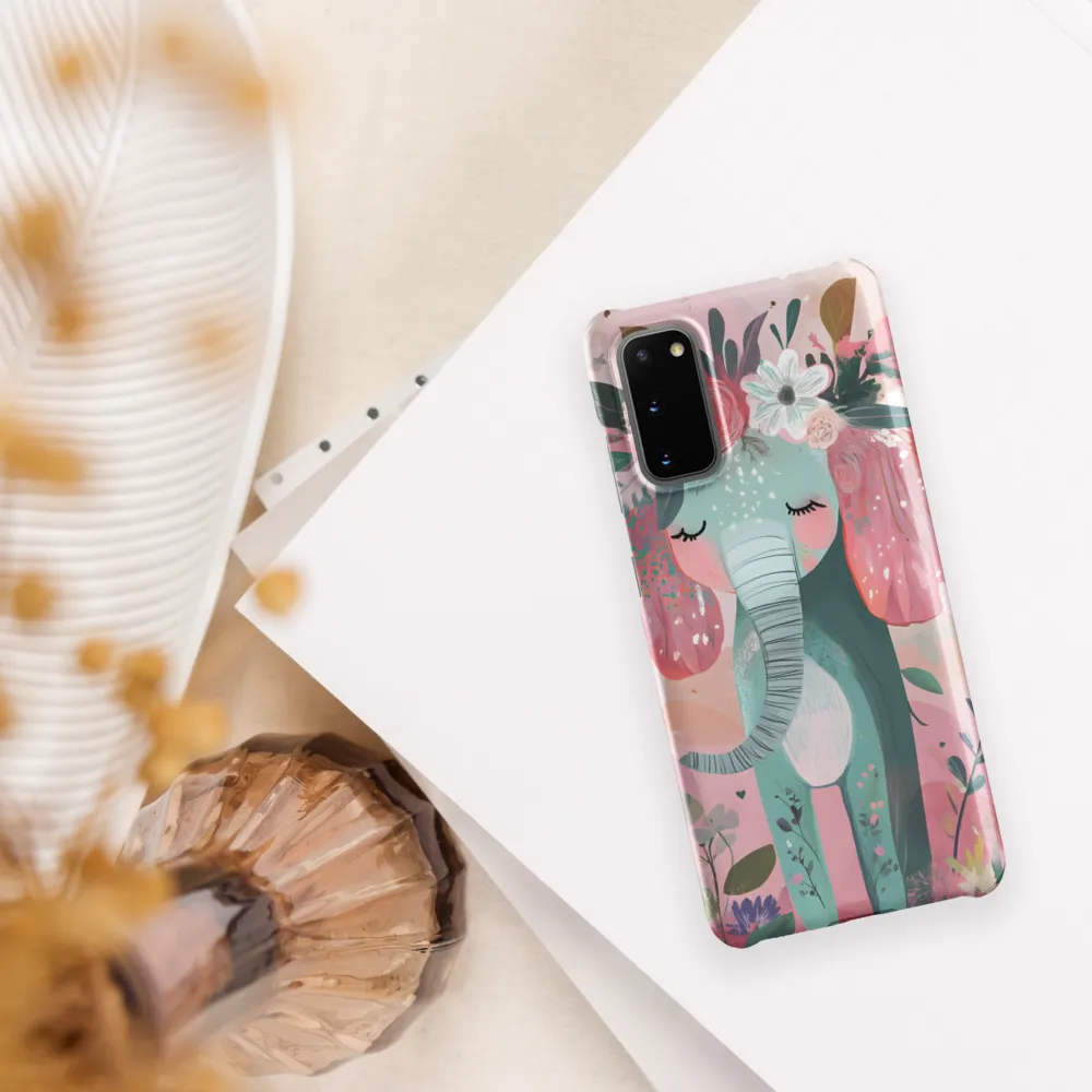 Whimsical Elephant in Bloom