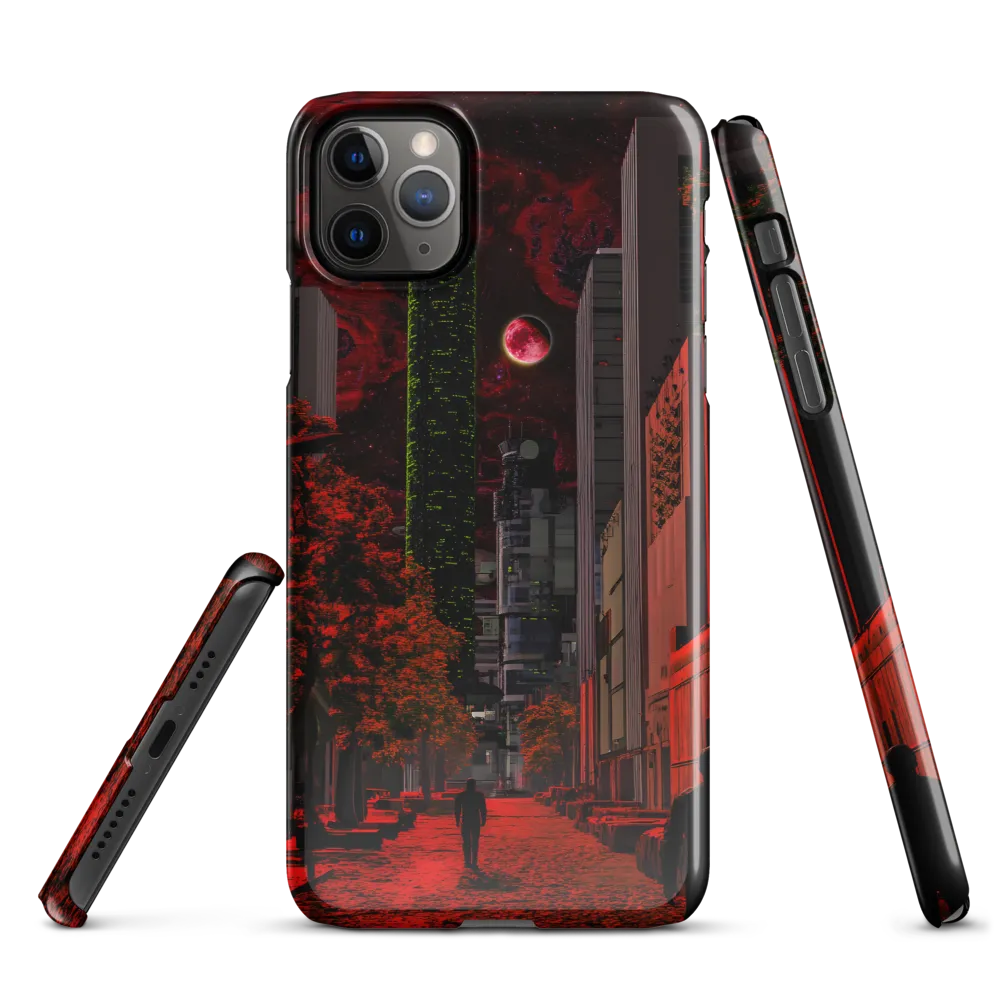 Cosmic Streets of a Dystopian Future | Phone Case |  11 Pro Max | Snap Case | Glossy